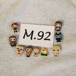 M.092- Croc charms accessories buttons, Miscellaneous